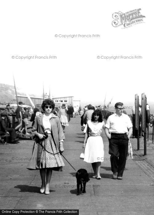 Photo of Folkestone, The Quayside, Fashion c.1960