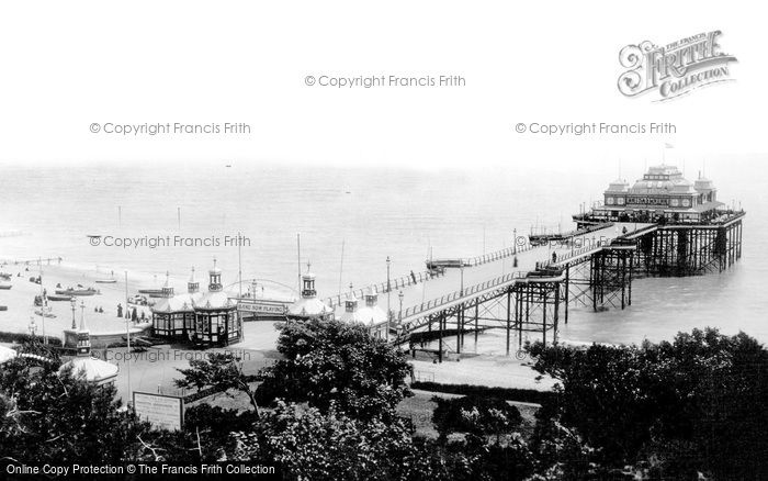 Photo of Folkestone, The Victoria Pier 1895