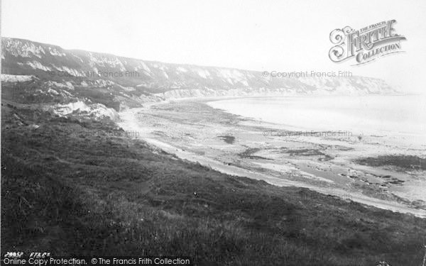 Photo of Folkestone, The Warren Bay 1892