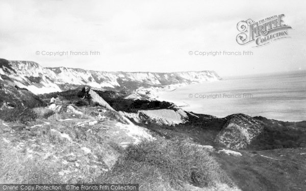 Photo of Folkestone, The Warren c.1960