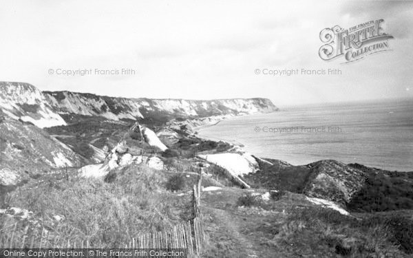 Photo of Folkestone, The Warren c.1960