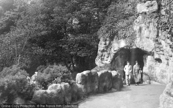 Photo of Folkestone, The Zig Zag Path c.1950