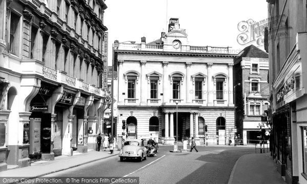 Photo of Folkestone, Town Hall c.1965