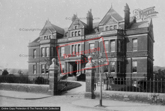 Photo of Folkestone, Victoria Hospital 1898