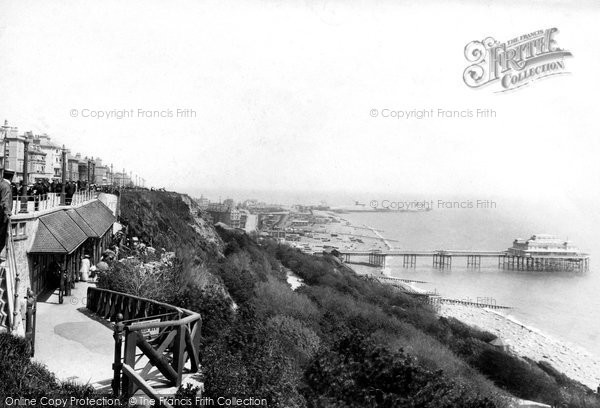 Photo of Folkestone, View From The Leas 1906