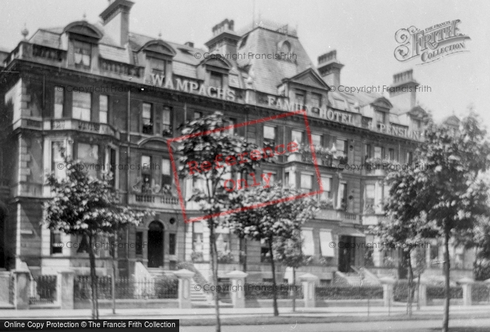 Photo of Folkestone, Wampach's Hotel 1895
