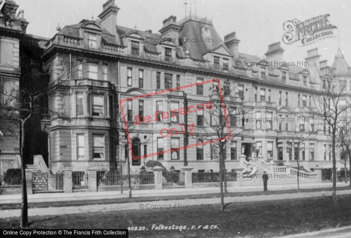 Photo of Folkestone, Wampach's Hotel 1898