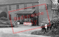 Post Office c.1955, Fontmell Magna