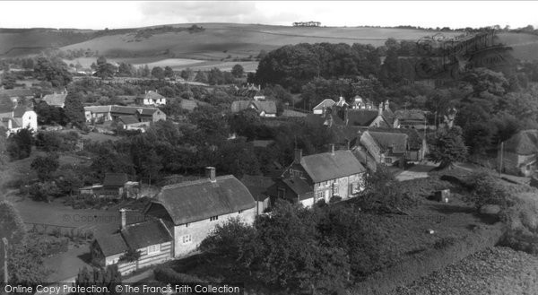 Photo of Fontmell Magna, View From Church Tower c.1955