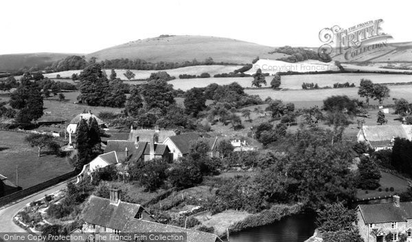 Photo of Fontmell Magna, View From Church Tower c.1955
