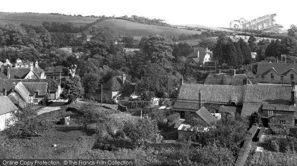 Photo of Fontmell Magna, View From Church Tower c.1955