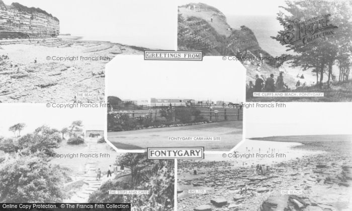 Photo of Fontygary, Greetings From Fontygary c.1965