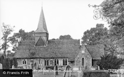 All Saints Church c.1955, Foots Cray