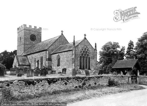 Photo of Forcett, Church c.1955