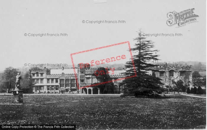 Photo of Forde Abbey, From The South c.1882