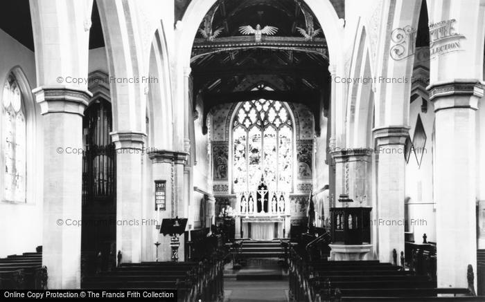 Photo of Fordham, Church Of St Peter And Mary Magdalene Interior c.1960