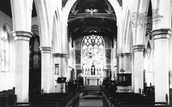 Church Of St Peter And Mary Magdalene Interior c.1960, Fordham