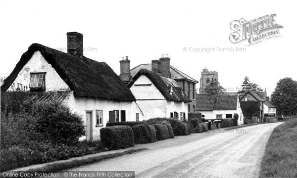 Photo of Fordham, The Village c.1955