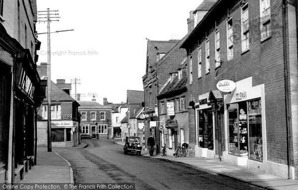 Photo of Fordingbridge, High Street c.1960