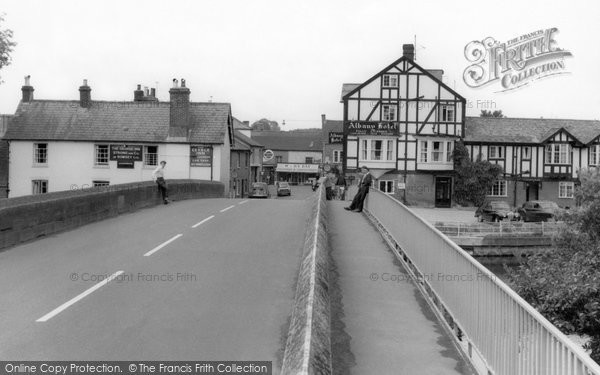 Photo of Fordingbridge, On The Bridge c.1960