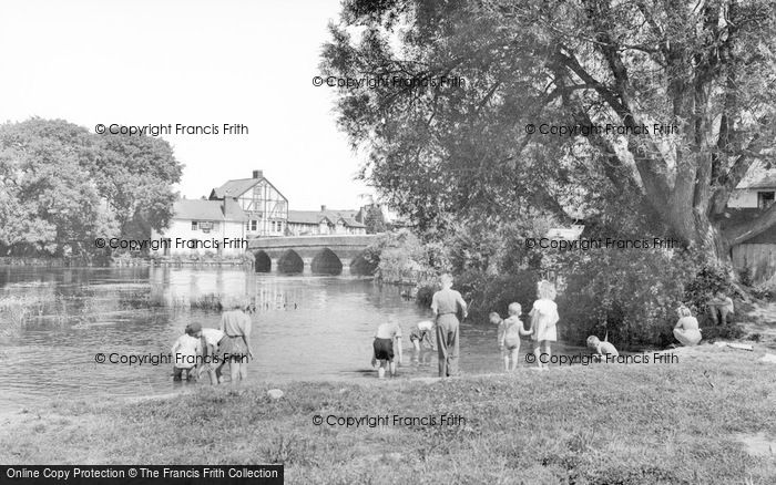 Photo of Fordingbridge, River Avon From Recreation Ground c.1955