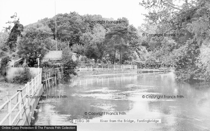 Photo of Fordingbridge, River From The Bridge c.1960
