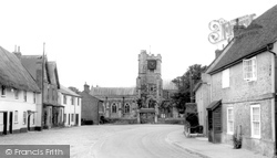 St Mary's Church c.1965, Fordingbridge
