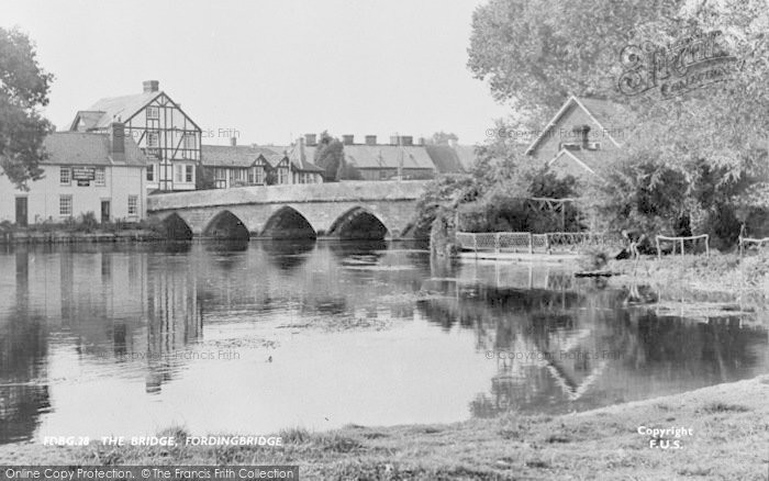 Photo of Fordingbridge, The Bridge c.1960