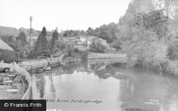 The River Avon c.1960, Fordingbridge