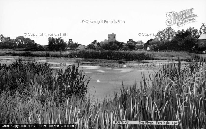 Photo of Fordingbridge, The River Avon c.1965