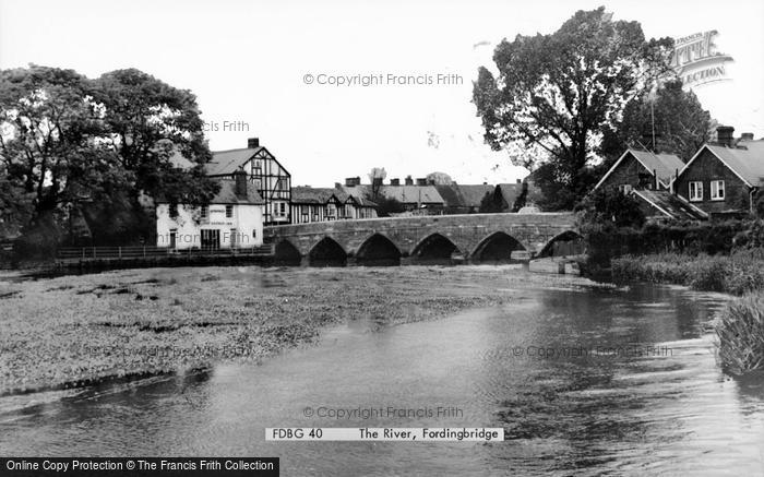Photo of Fordingbridge, The River c.1960