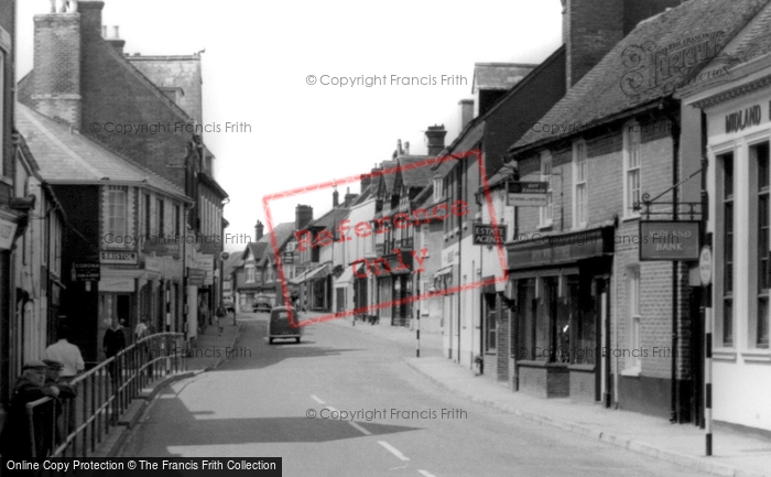 Photo of Fordingbridge, The Town c.1965