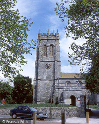 Fordington, St George's Church 2004, Fordington Down