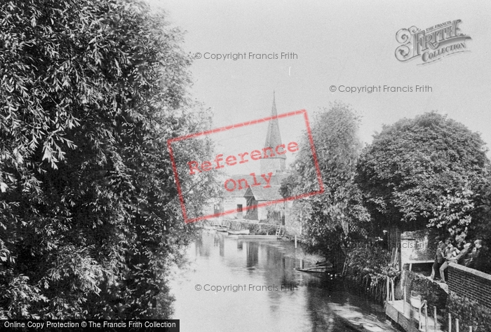 Photo of Fordwich, From The Bridge 1899