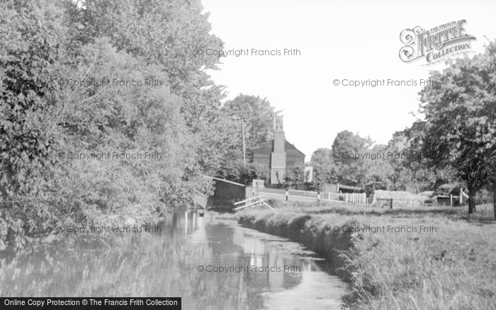 Photo of Fordwich, The River c.1955
