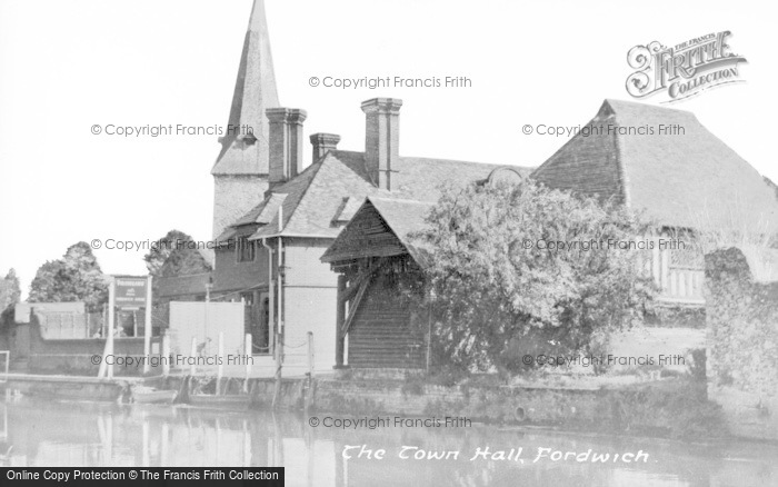Photo of Fordwich, The Town Hall c.1955