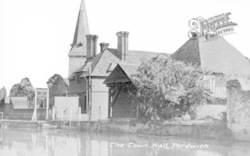 The Town Hall c.1955, Fordwich