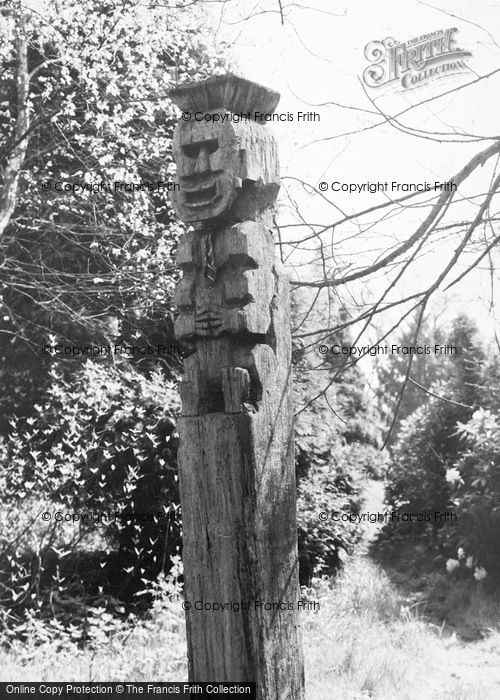 Photo of Forest Green, The Old Mill, Totem Pole c.1955