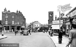 Station And Crossroads c.1955, Forest Hill