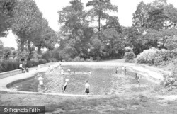 The Children's Pool, Horniman's Gardens c.1950, Forest Hill