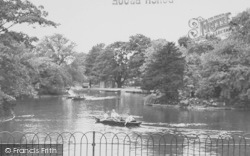 The Pond, Dulwich Park c.1955, Forest Hill