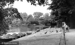 The Pond, Dulwich Park c.1955, Forest Hill