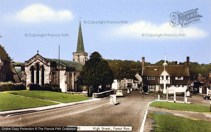 Photo of Forest Row, High Street c.1965
