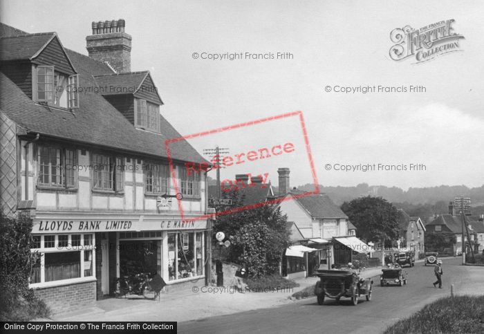 Photo of Forest Row, Lloyds Bank And The Post Office 1925