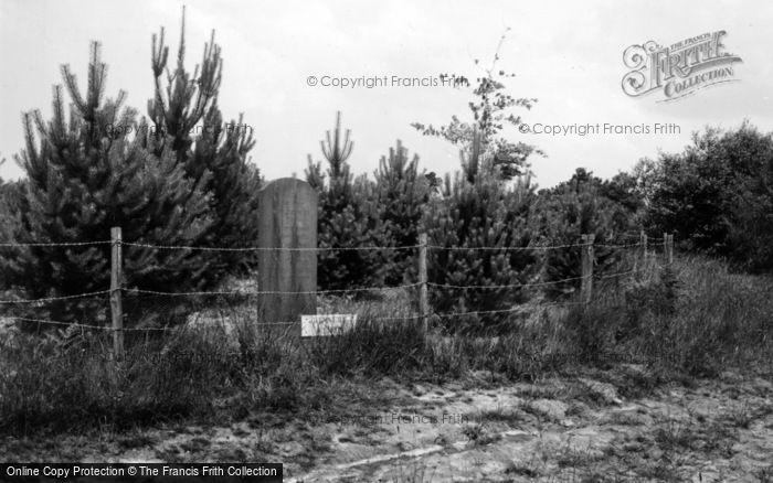 Photo of Forest Row, President Kennedy's Memorial c.1965