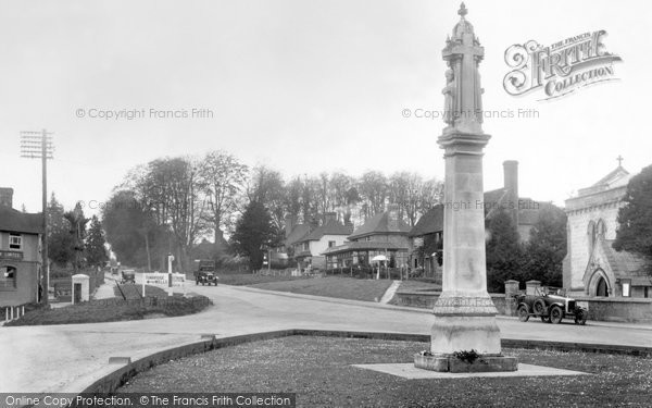 Photo of Forest Row, War Memorial And Village 1933