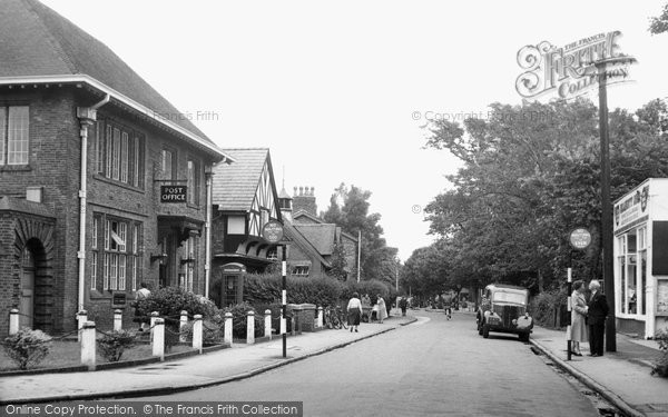 Photo of Formby, Brows Lane And Post Office c.1955