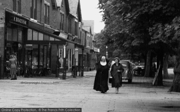 Photo of Formby, Chapel Lane 1957