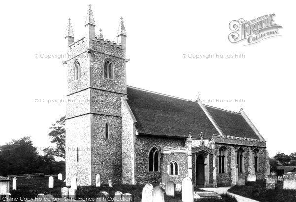 Photo of Fornham All Saints, All Saints Church 1898