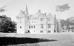 Brodie Castle c.1880, Forres